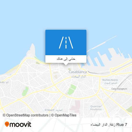 خريطة Rue 7 زنقة