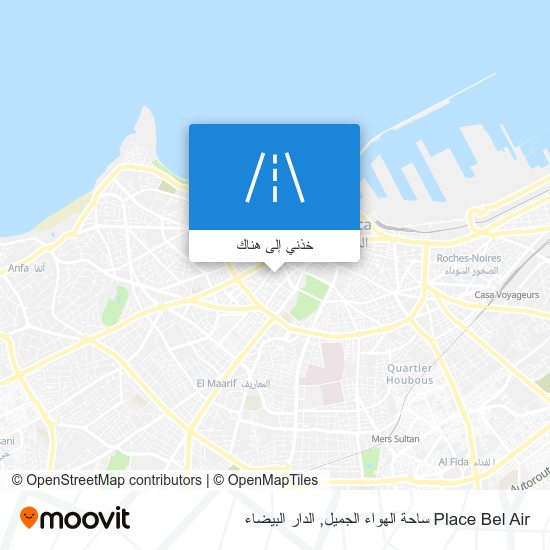 خريطة Place Bel Air ساحة الهواء الجميل