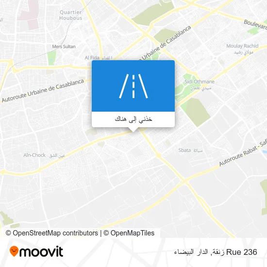 خريطة Rue 236 زنقة