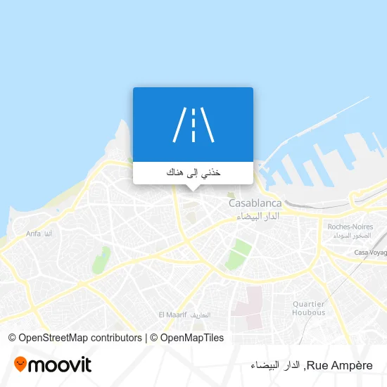 خريطة Rue Ampère