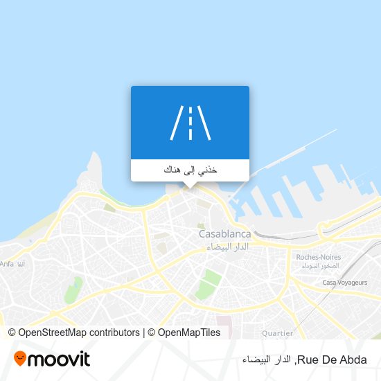 خريطة Rue De Abda