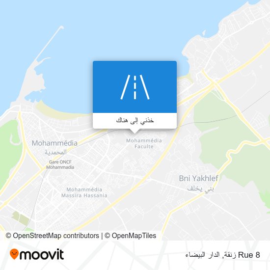 خريطة Rue 8 زنقة