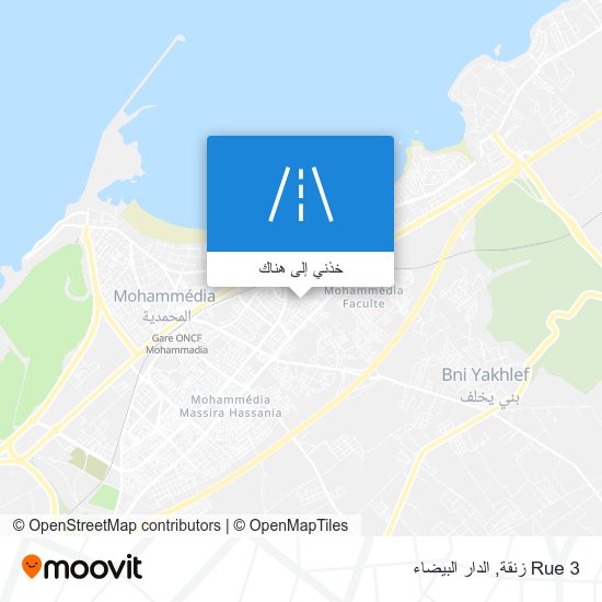 خريطة Rue 3 زنقة