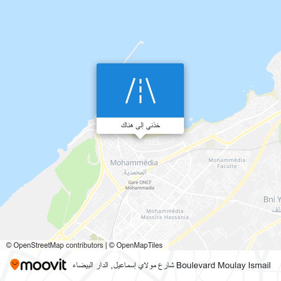 خريطة Boulevard Moulay Ismail شارع مولاي إسماعيل