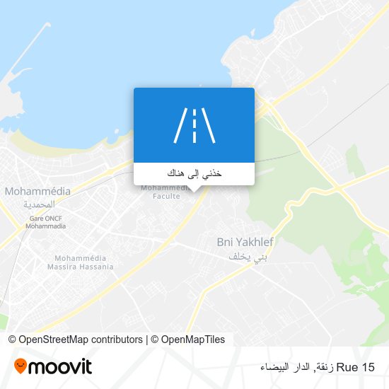 خريطة Rue 15 زنقة
