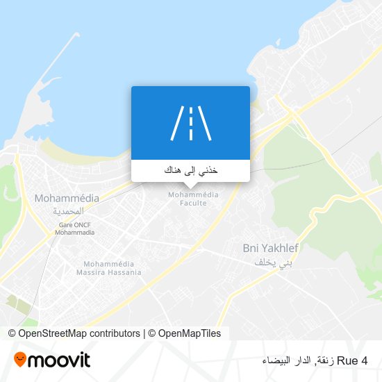 خريطة Rue 4 زنقة