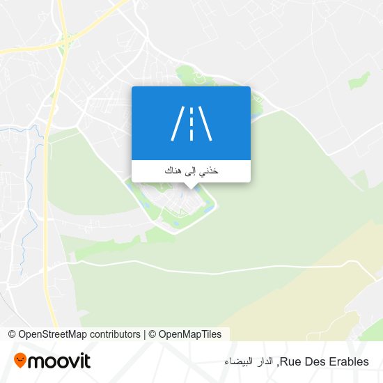 خريطة Rue Des Erables
