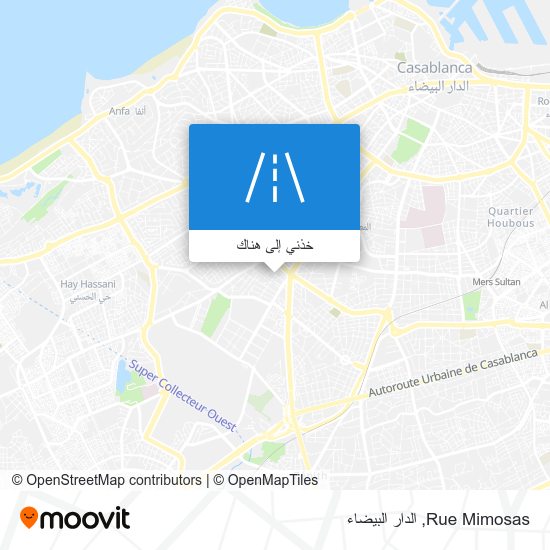 خريطة Rue Mimosas