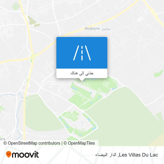 خريطة Les Villas Du Lac
