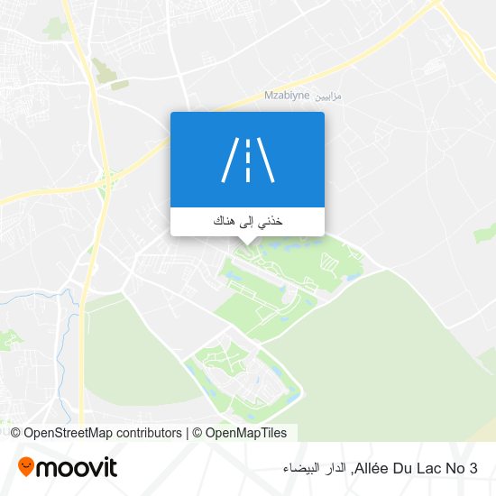 خريطة Allée Du Lac No 3