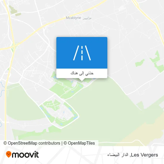 خريطة Les Vergers