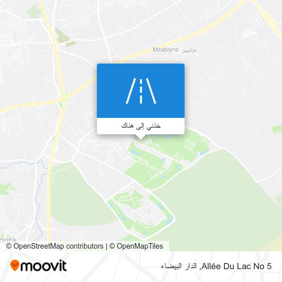 خريطة Allée Du Lac No 5