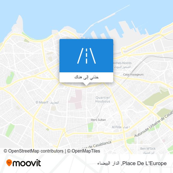 خريطة Place De L'Europe