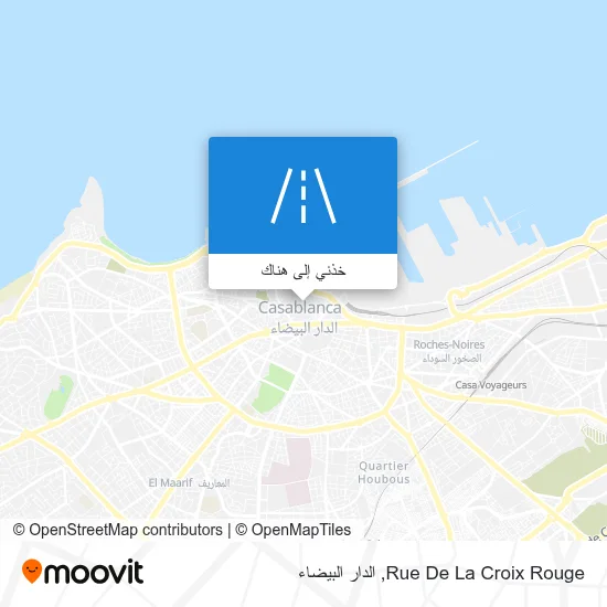 خريطة Rue De La Croix Rouge