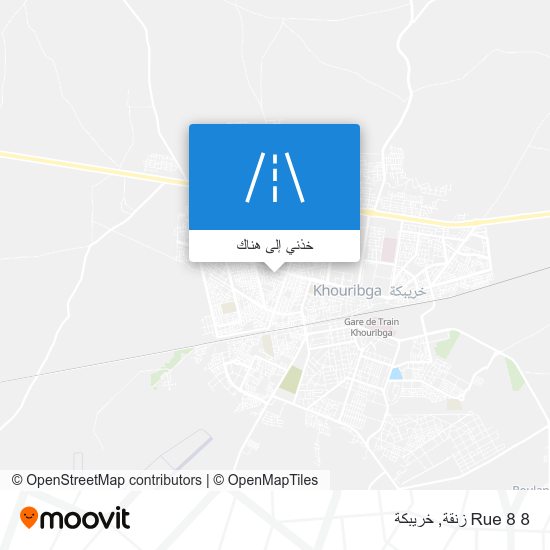 خريطة Rue 8 8 زنقة