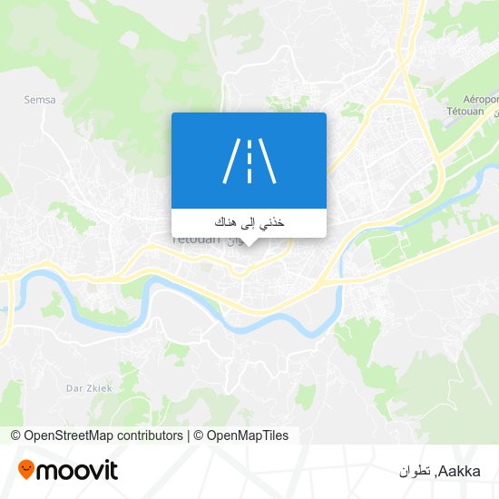 خريطة Aakka
