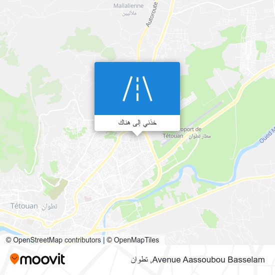 خريطة Avenue Aassoubou Basselam