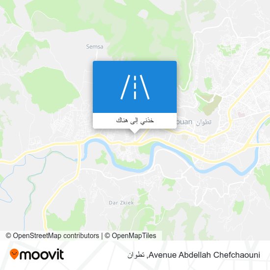 خريطة Avenue Abdellah Chefchaouni