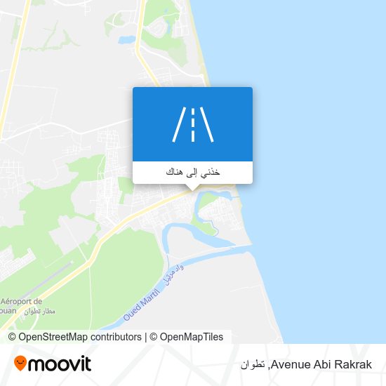 خريطة Avenue Abi Rakrak