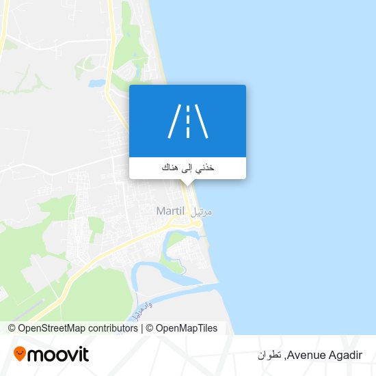 خريطة Avenue Agadir