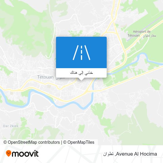خريطة Avenue Al Hocima