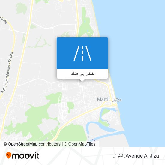 خريطة Avenue Al Jiza