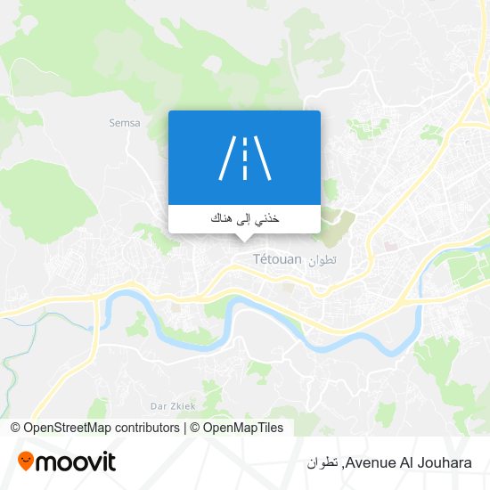 خريطة Avenue Al Jouhara