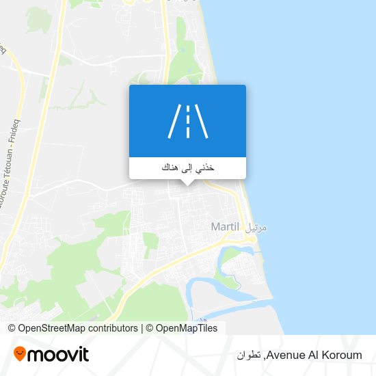 خريطة Avenue Al Koroum