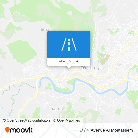 خريطة Avenue Al Moatassem