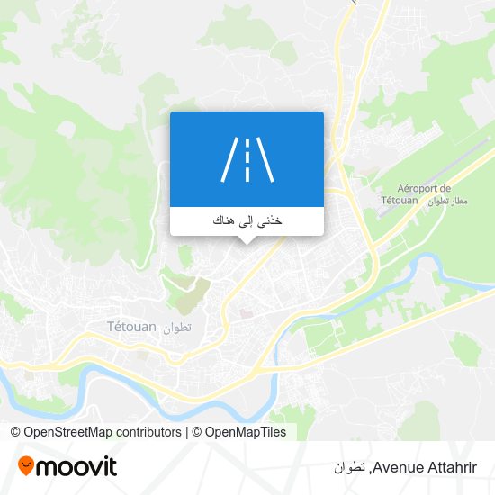 خريطة Avenue Attahrir