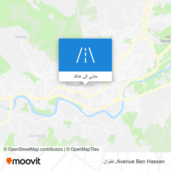 خريطة Avenue Ben Hassan