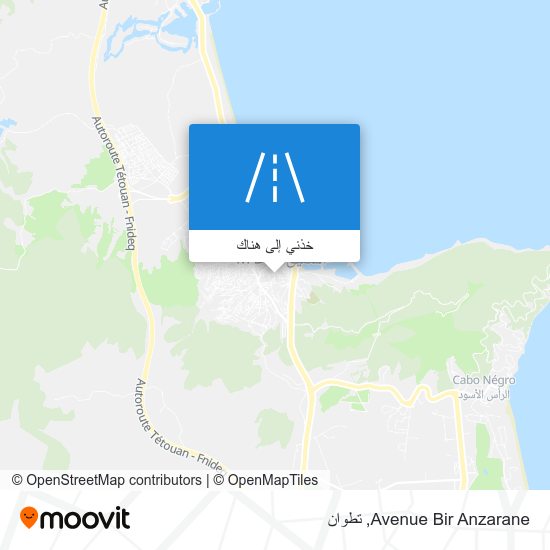 خريطة Avenue Bir Anzarane