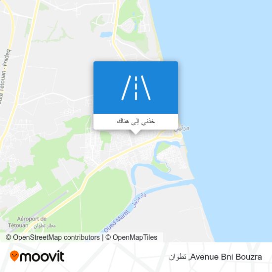 خريطة Avenue Bni Bouzra