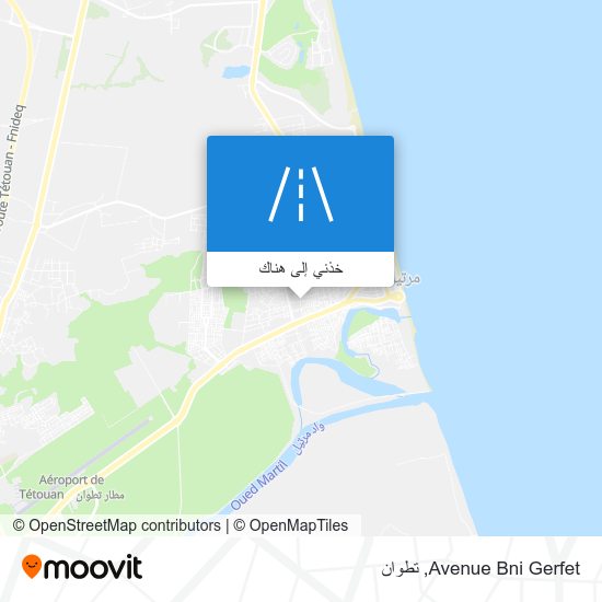 خريطة Avenue Bni Gerfet
