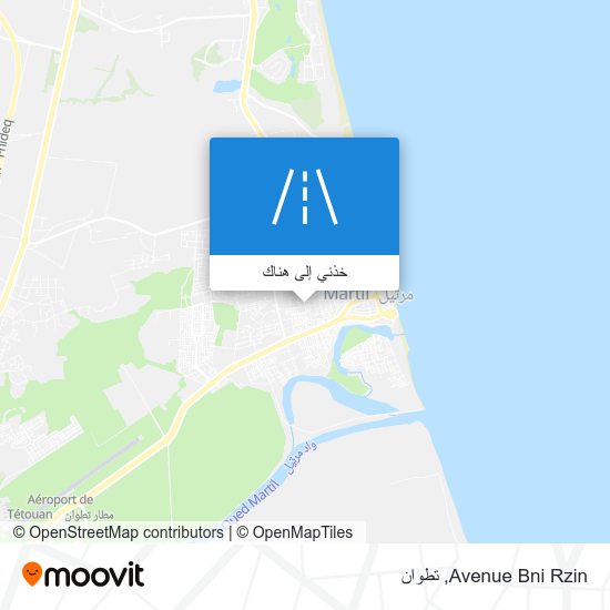 خريطة Avenue Bni Rzin
