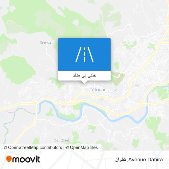 خريطة Avenue Dahira