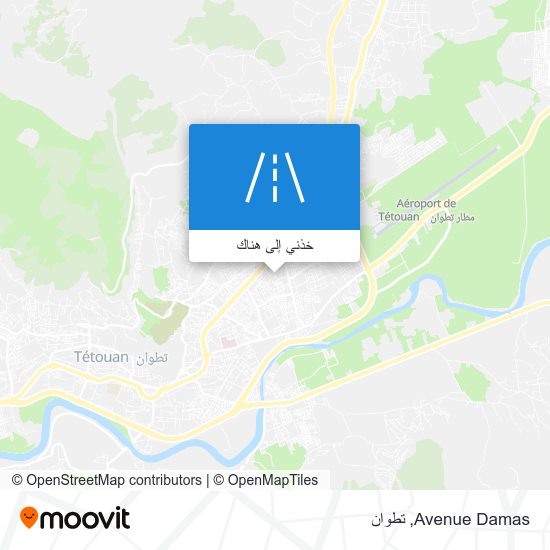 خريطة Avenue Damas