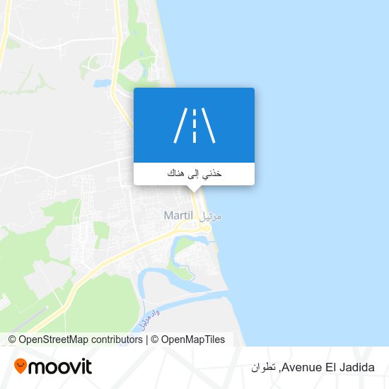 خريطة Avenue El Jadida