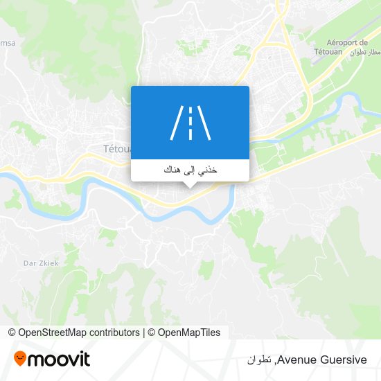 خريطة Avenue Guersive