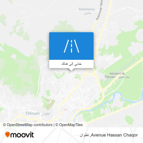 خريطة Avenue Hassan Chaqor