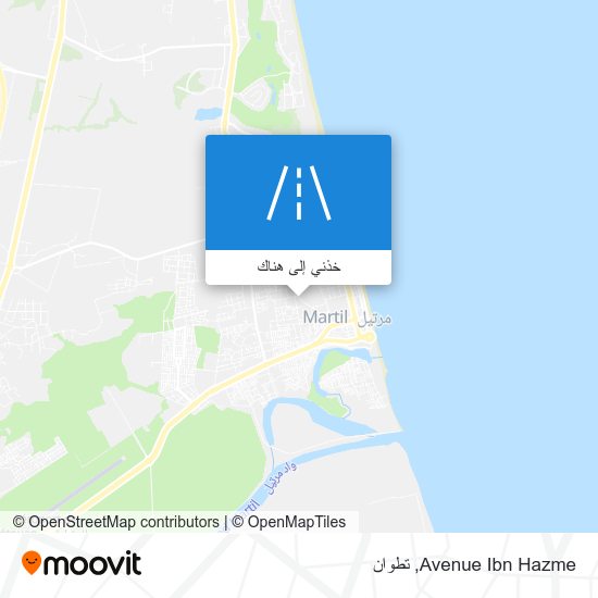خريطة Avenue Ibn Hazme
