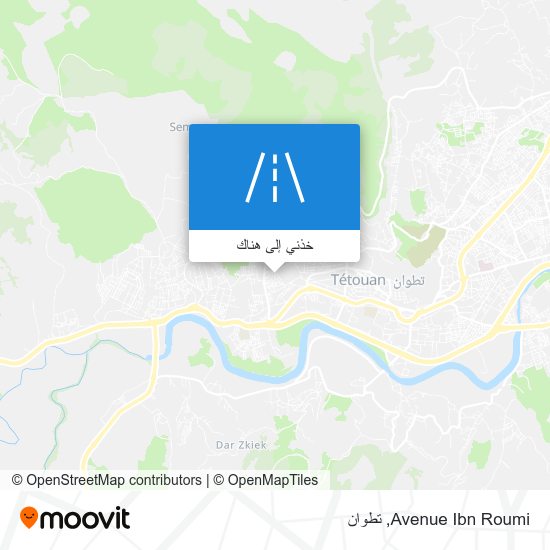 خريطة Avenue Ibn Roumi