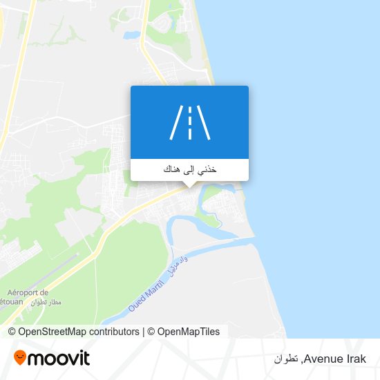 خريطة Avenue Irak
