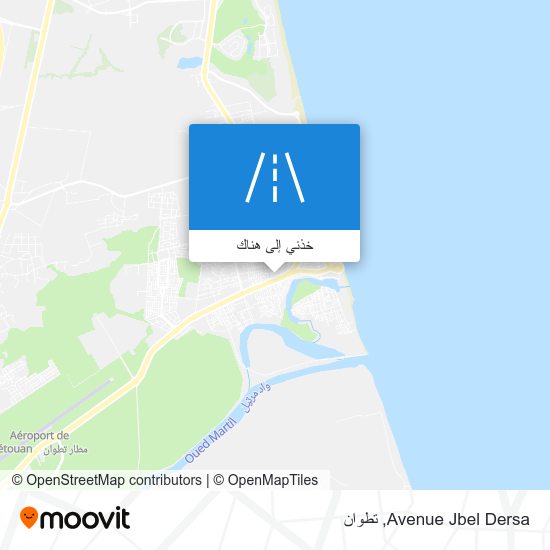 خريطة Avenue Jbel Dersa