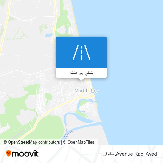 خريطة Avenue Kadi Ayad