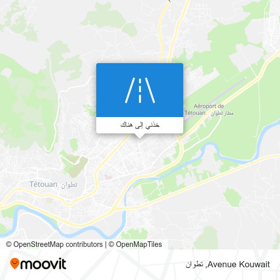 خريطة Avenue Kouwait