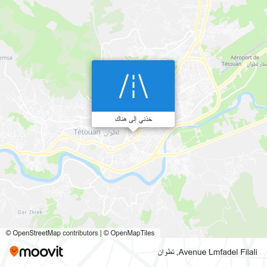 خريطة Avenue Lmfadel Filali