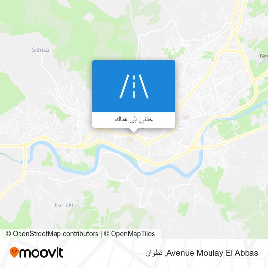 خريطة Avenue Moulay El Abbas