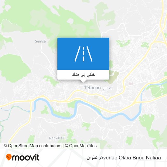 خريطة Avenue Okba Bnou Nafiaa