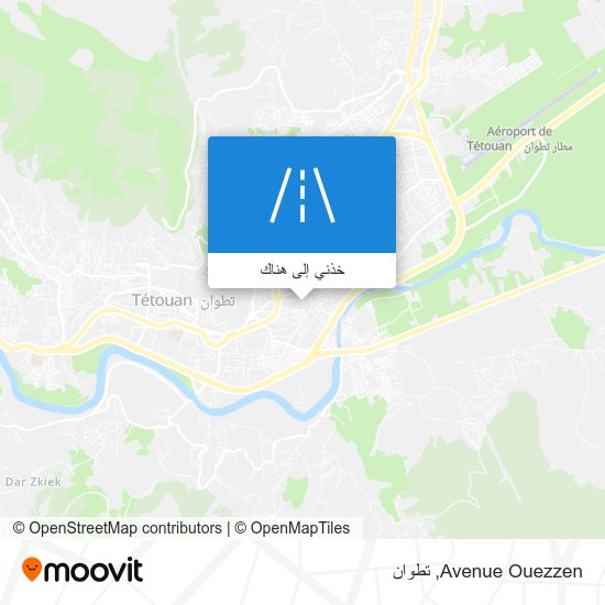خريطة Avenue Ouezzen